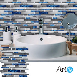 Art3d Peel n Stick Brick Kitchen Backsplash Self-Adhesive Wall Tile Stone Design