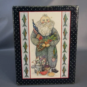 Spring Santa Claus Figurine Lang and Wise Classic Artwork Sherri Buck Baldwin - Picture 1 of 11