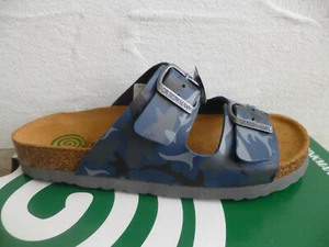 Dr. Brinkmann Pantolette Pantoletten Pantoffel Hausschuhe Schuhe blau 500298 NEU