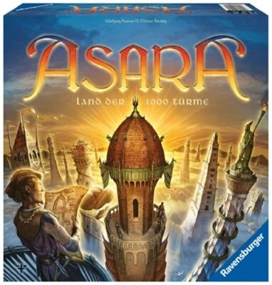 Ravensburger Asara Táctica Estrategia Tabla Construcción Juego Im Land Der 1000 - Imagen 1 de 4