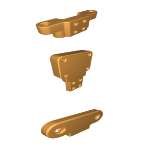 Kyosho Triumph Buggy Heckschott Umbau für Ultima Getriebe - Bild 1 von 2