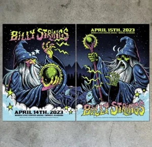 Billy Strings Poster Mobile, AL | Matching AP Set | April 14-15, 2023 CONFIRMED✅ - Picture 1 of 5