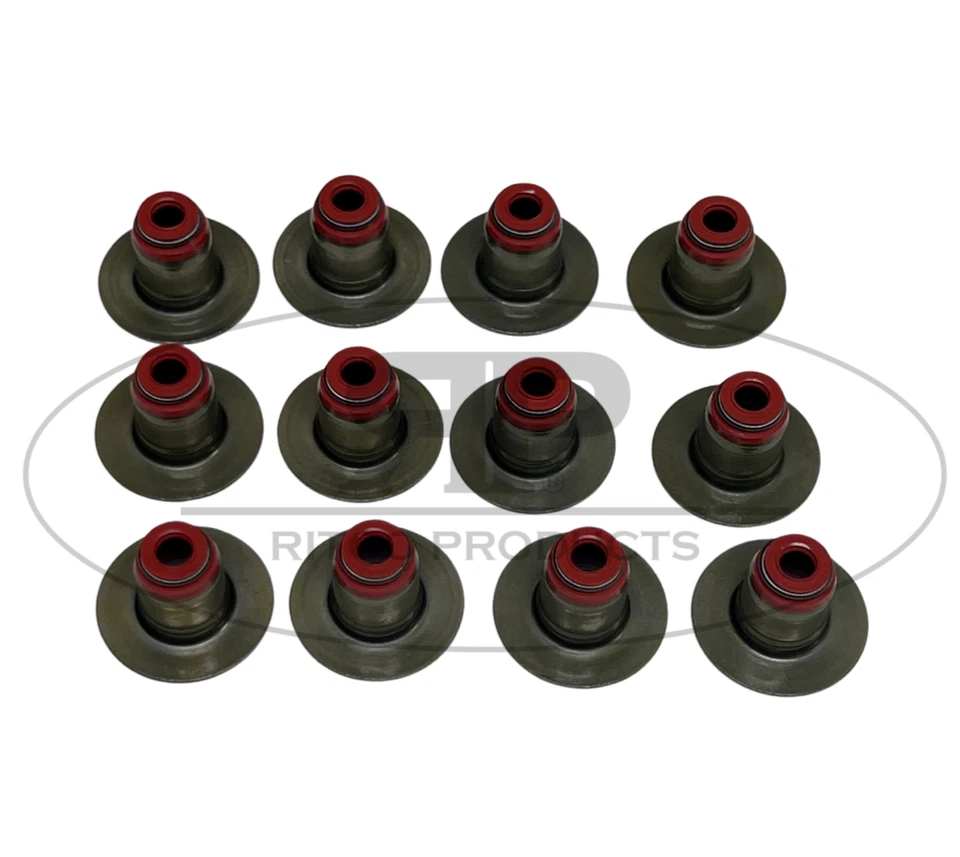 New 12PCS Sea-Doo Valve Stem Kit Seals Seadoo 4Tec GTX RXP RXT WAKE 420630200 - Image 1 of 1