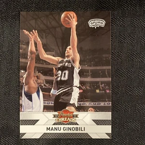 2010-11 Panini Threads Manu Ginobili San Antonio Spurs #77 - Picture 1 of 2