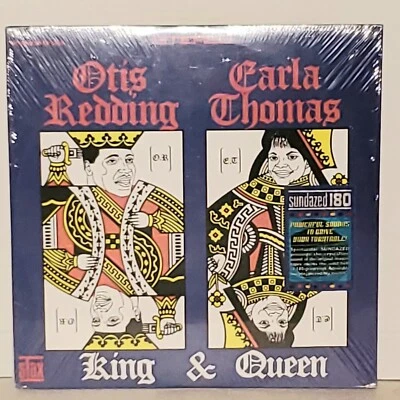 OTIS REDDING & CARLA THOMAS King & Queen LP 180g Vinyl Sealed Sundazed Soul Funk - Image 1 of 2