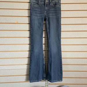 Girl’s Wrangler Bootcut Western Jeans 12 Slim Cowgirl Rodeo - Picture 1 of 4