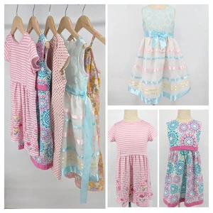 LOT Toddler Girl Dresses SUMMER BUNDLE Size 6 6X - Picture 1 of 16