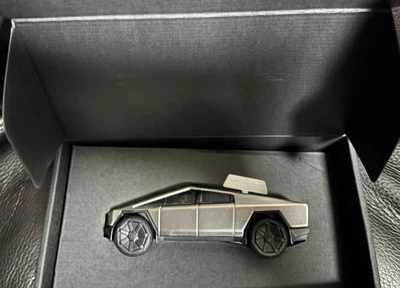 Tesla CYBERTRUCK Wind-up Racer Toy 1:43 Scale Diecast Brand New In Hand - Image 1 of 4