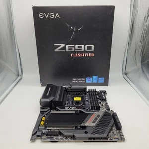 EVGA Z690 Classified, 121-AL-E698-KR, LGA 1700 Intel Z690 EATX Intel Motherboard - Picture 1 of 7