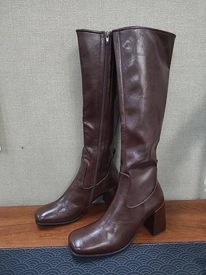 NEW Jeffrey Campbell Hohava Knee High Boots - Chocolate Size US 10 - Image 1 of 4