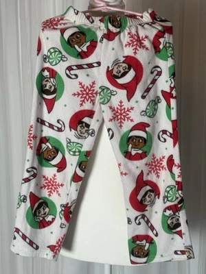 Девочка эльф на полке тематические пижамные брюки, размер 4/5T, SKU # 245 - Изображение 1 из 3