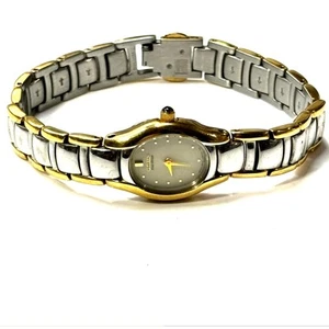 CITIZEN Vintage Eco Drive 2020-H45207 Two-Tone Ladies Dainty Watch - Picture 1 of 7