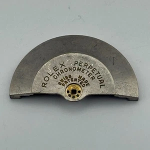 Rolex Perpetual Chronometer Patented Automatic Rotor Vintage Parts Repair 27.4mm - Picture 1 of 14