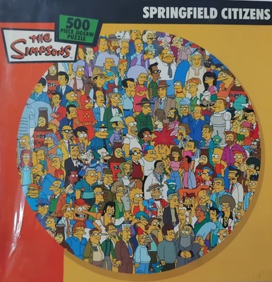 Les Simpson Citoyens - Puzzle 500 pièces - Neuf/scellé - Photo 1/4