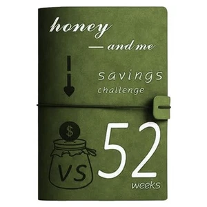 52-Wochen-Geldspar-Herausforderungsordner, A5-Ordner, Einlagen, Geldumschlä5134 - Bild 1 von 7