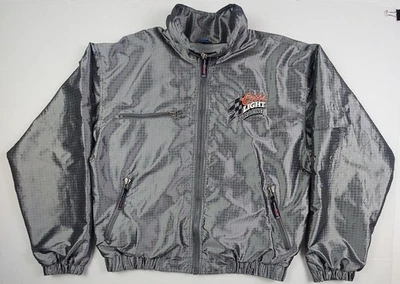 Chaqueta De Colección Dunbrooke Sport Coors Light Racing Para Hombre Talla Grande Gris Plata Foto 1 de 4