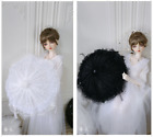 Dollmore BJD 1/4&1/3 BJD Mini Retro Lace Umbrella White/Black Doll Photo Props