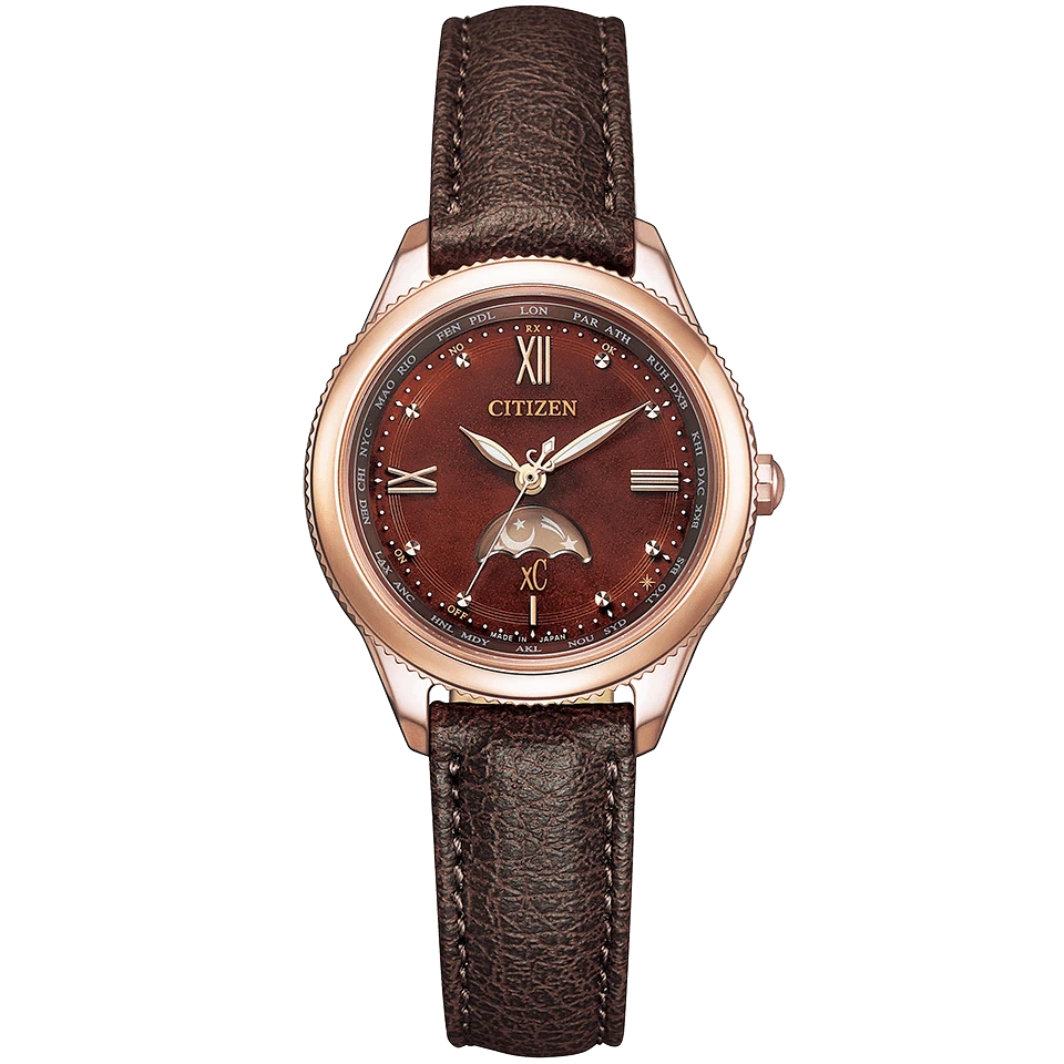 CITIZEN xC daichi collection EE1002-01W Titanium Eco-Drive Radio Solar Watch F/S