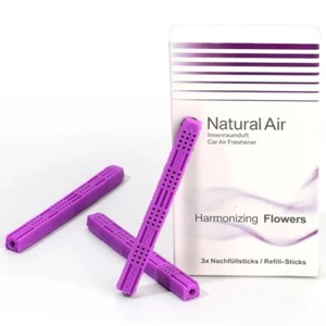 3x Natural Air Car Freshener Refill Kit For BMW 83122285673 Jasmine - Picture 1 of 1