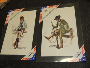 1975 Blair House Soldier Prints Continental Light Dragoons 7th Virginia 1777 - Picture 1 of 3