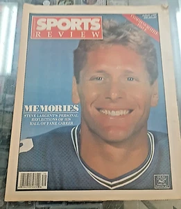 1989 Northwest Sports Review Steve Largent Seattle Seahawks Commemorative isssue - Picture 1 of 3