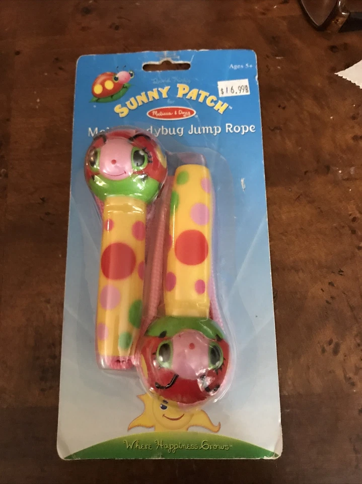 Cuerda de salto Melissa & Doug Sunny Patch Mollie and Mollie Ladybug para niños Foto 1 de 1