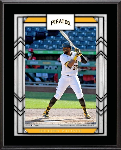 Gregory Polanco Pittsburgh Pirates 10.5" x 13" Player Plaque Cover