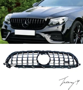 Mercedes E Class W213 C238 GT Panamericana Style GrilleChrome Facelift 2020-2024 - Picture 1 of 4