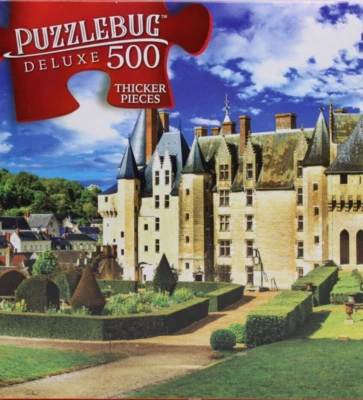 Jigsaw Puzzle 500 Piece Chateau de Langeais France 20X12 Puzzlebug - Image 1 of 3