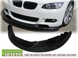 2006-2009 BMW E92 E93 M-Tech & M-Sport Only Carbon Fiber Front Bumper Lip HM CF - Picture 1 of 3