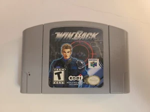 Winback Covert Ops N64 Authentic OEM Game Cart Only Tested Working Cleaned - Picture 1 of 2
