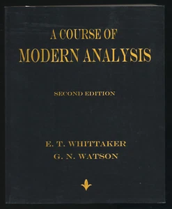 Course of Modern Analysis General Theory of Infinite Processes Whittaker Watson - Picture 1 of 6