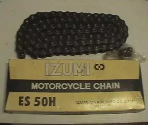IZUMI HECKKETTE 50H x 100 GLIEDER & CLIPGLIED HONDA CJ250 CB400 N CB500 K F FT500 - Bild 1 von 1