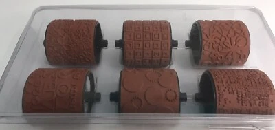 Lote Stampin' Up 6 Jumbo Rueda Flores Amor y Más *Leer* Foto 1 de 4