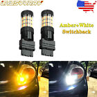 For F250 F350 2005-16  Led Headlights+Switchback Signal Light Bulbs Bright White