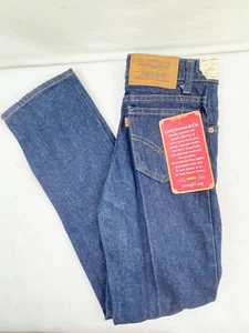 VINTAGE LEVI'S DENIM STRAIGHT JEANS - SIZE 11 - SF207 - 100% COTTON - NOS - Picture 1 of 7