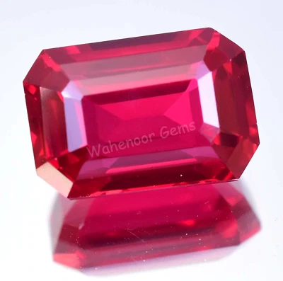 22.30 Ct Natural Blood Red Mozambique Ruby Emerald CERTIFIED Flawless Gemstone - Image 1 of 4