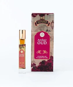 Nemat Amber Oud Fragrance Perfume Oil 9 mL Rollerball Bottle Roll-On 0.31 Oz - Picture 1 of 2
