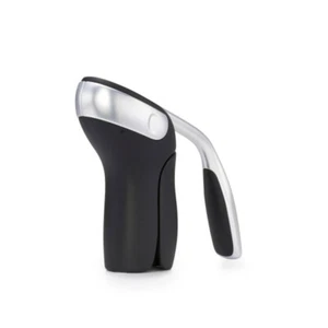 Steel Vertical Lever Corkscrew with Removable Foil Cutter - Picture 1 of 7