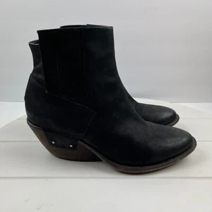 Sheridan Mia Boots Womens Size EU 40 US 9-9.5 Black Leather Shoes - Picture 1 of 7