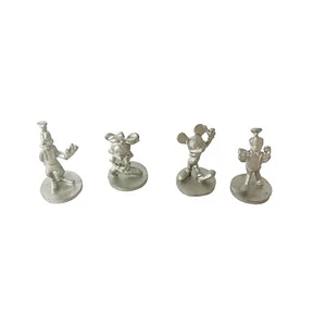 Monopoly Disney Mickey Mouse Replacement Tokens Movers Set of 4 - Picture 1 of 5