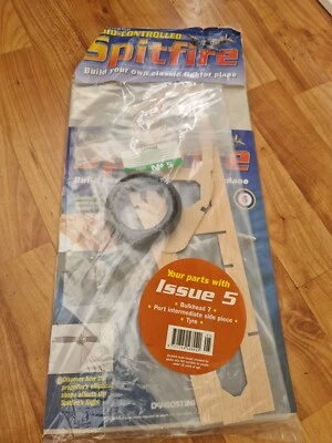 1/10 DEAGOSTINI NUMERO 5 Crea Il Tuo Modello Di Aereo Spitfire Radiocomandato - Immagine 1 di 2