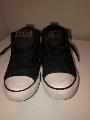 Tops altos masculinos Converse preto com marrom tamanho 3 - Imagem 1 de 4