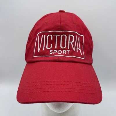维多利亚运动帽女式吊带均码红色棒球帽VS秘密拼字 — 第 1/4 张图片