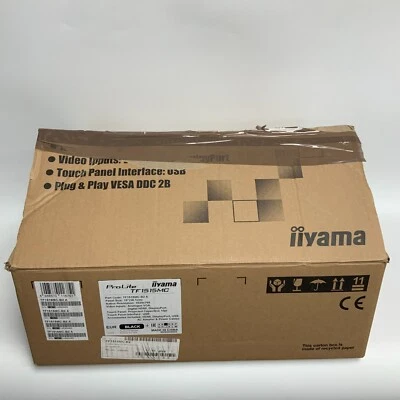 iiyama ProLite TF1515MC Touch Screen 15 Inch 1024x768 Resolution NEW OPEN BOX - Image 1 of 4