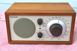 Tivoli Audio Henry Kloss Model One AM/FM Aux In Radio Power Cord and antenna - Picture 1 of 8