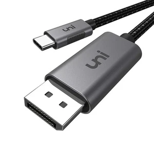 USB C to DisplayPort Cable for Home Office (4K@60Hz, 2K@165Hz), Sturdy Alumin... - Picture 1 of 9