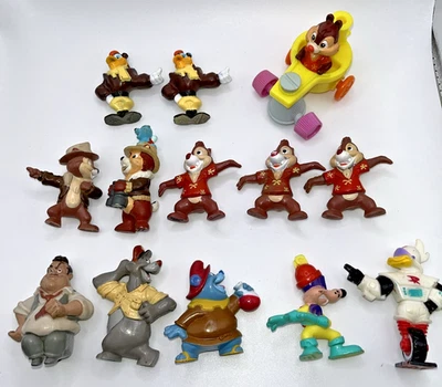 Kelloggs PVC 公仔 Ducktales Chip 'N Dale Mighty Ducks Darkwing Baloo 13 — 第 1/4 张图片