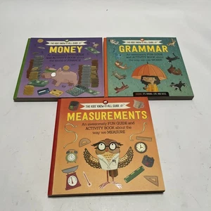 3-Book Set The Kids Know-It-All Guide To Measurements, Money, and Grammar NEW - Picture 1 of 19