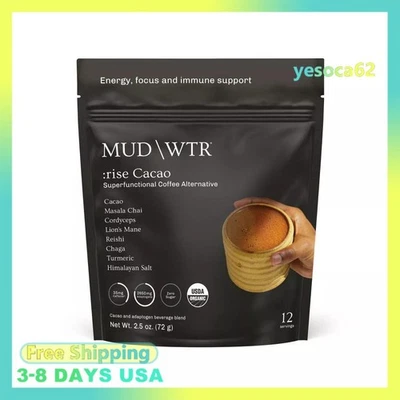 MUD WTR Organic Mushroom Coffee Alternative - 2.5oz Cocoa Flavor